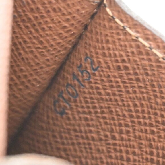 LOUIS VUITTON Etui Cigarette Case Monogram Leather Brown M63024 01RF680 - Picture 10 of 11